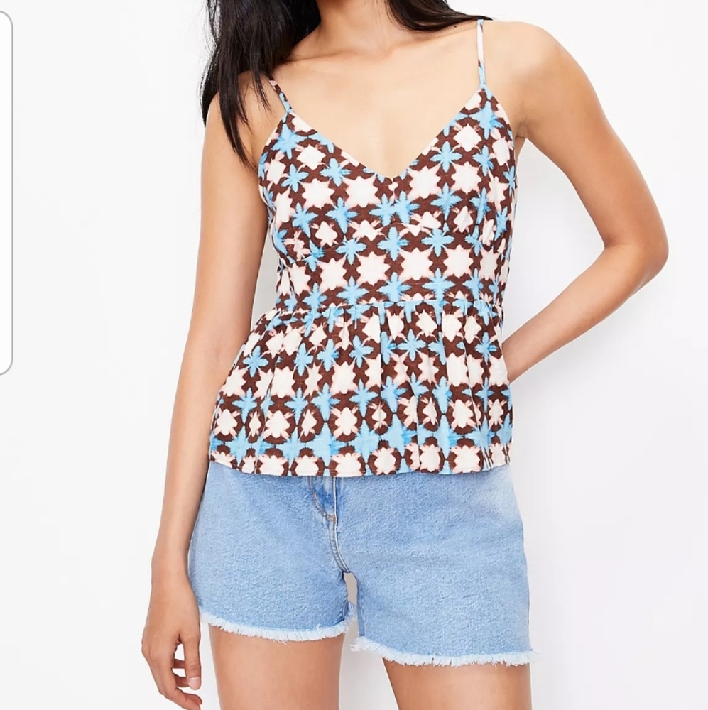 LOFT Peplum Cami